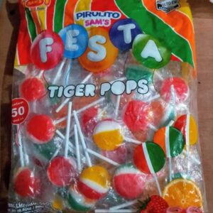 Paletas y bubaloo - Paleta tiger pops