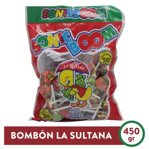 Paletas y bubaloo - Bom bom azucaradas aciditas sultana sonec boom