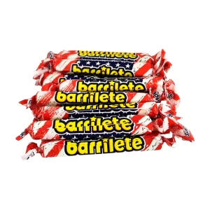 Cremino y Nucita - Caramelo masticable sabor tutti frutti barrilete unidad